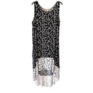 Evri Sleeveless High Low Pullover Dress Sz 1X